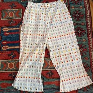 Vintage Novelty Sailing Distress Flags Capris